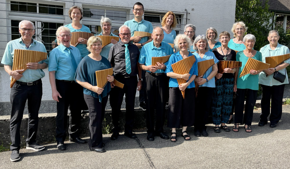 Konzert - Panflötenchor Basel & Gast: Joscha Blatzheim, Gesang und Viola