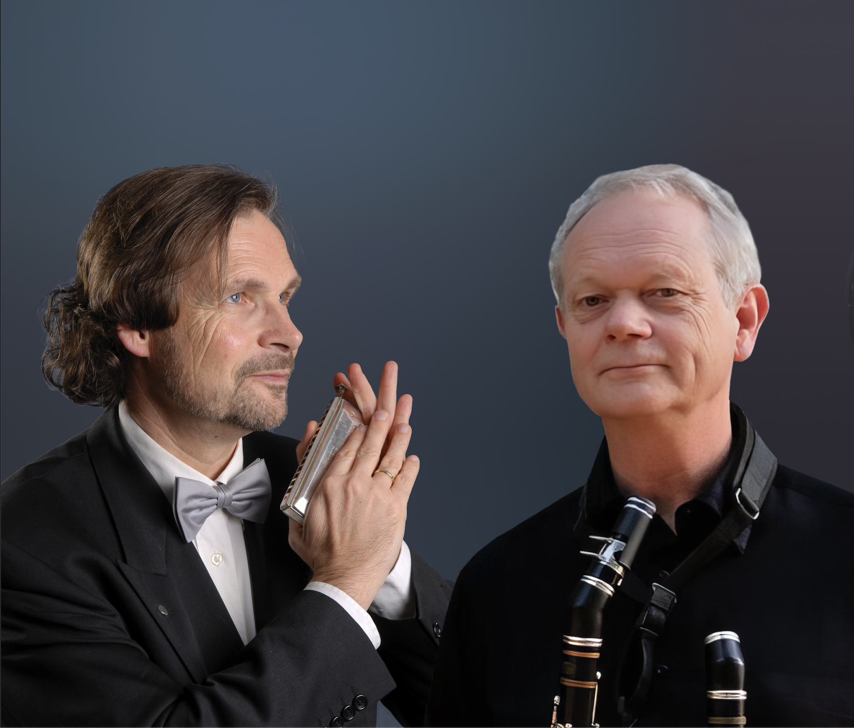 Kammerkonzert mit Klarinetten und Mundharmonika - David Glenn & Ulrich Müller-Froß