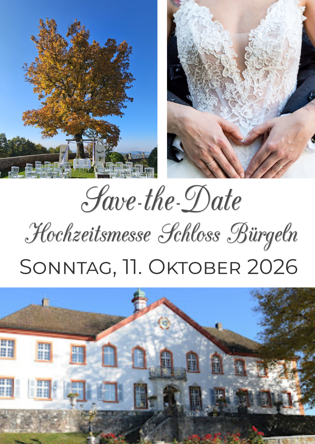 Hochzeitsmesse Schloss Bürgeln